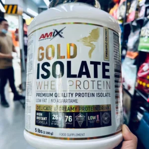 Amix Gold Isolate Whey Protein 5lbs 2